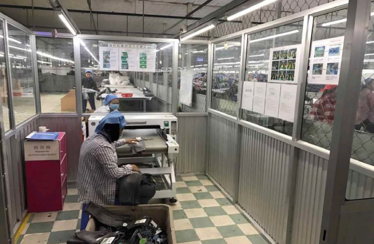 Needle testing machine