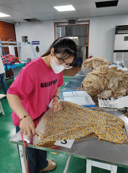 Finished product spot check AQL